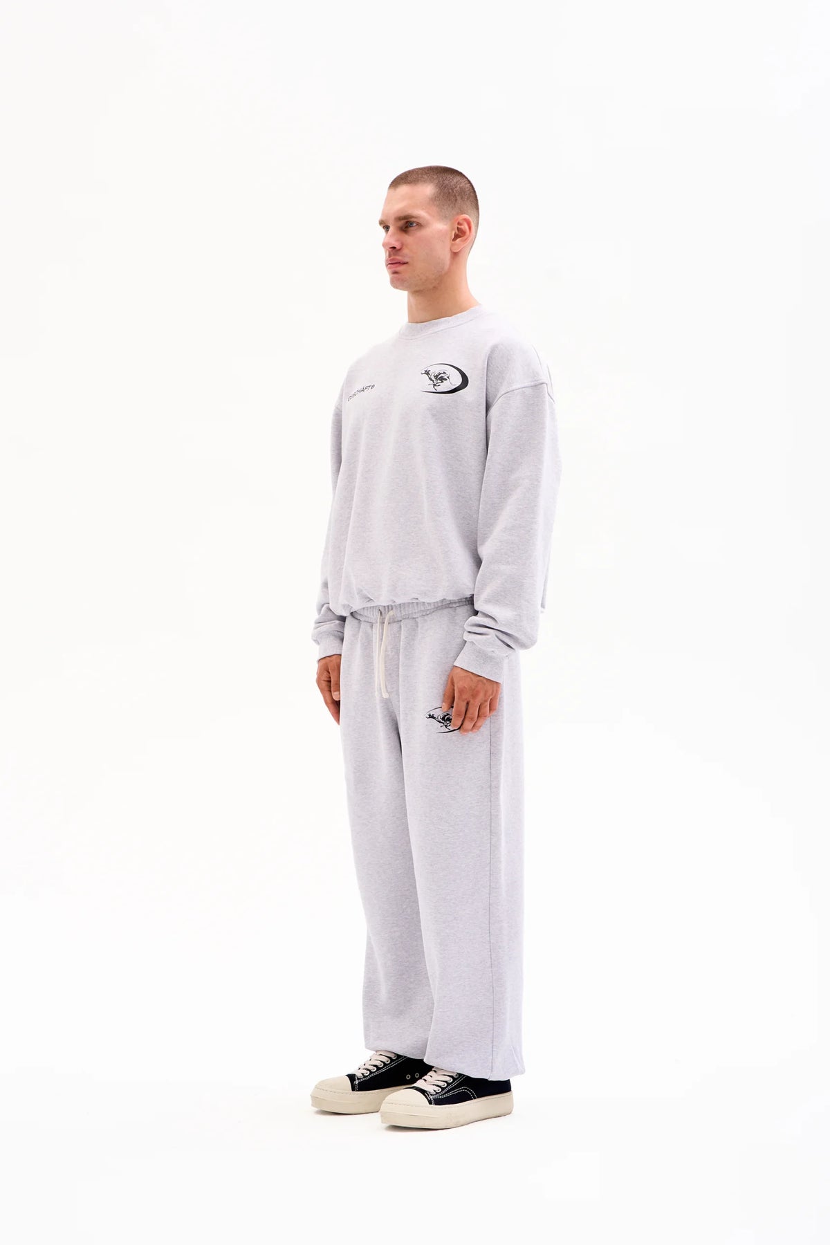 ATHLETIC CLUB SWEATPANTS 470g - HEATHER GREY image 1
