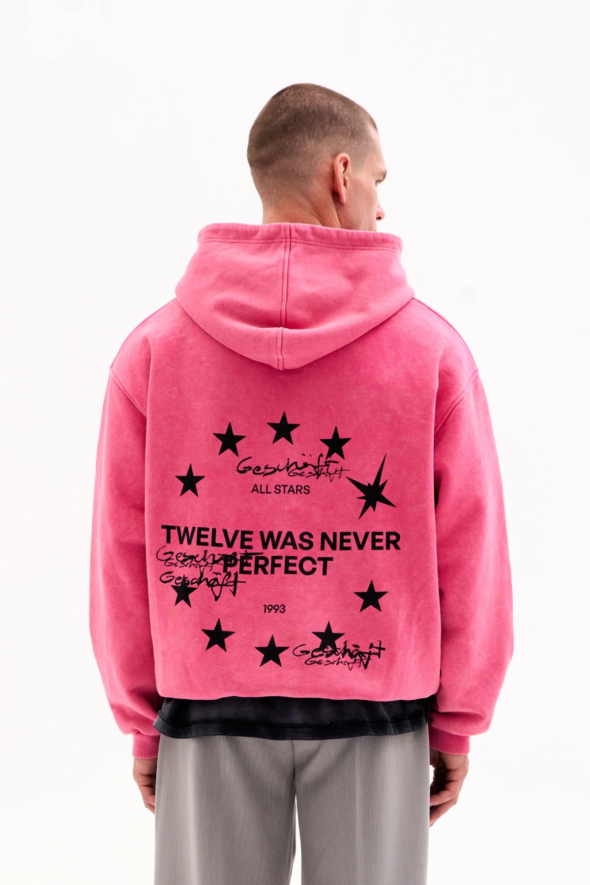 ALL STARS HOODIE 470g - WASHED PINK image 3