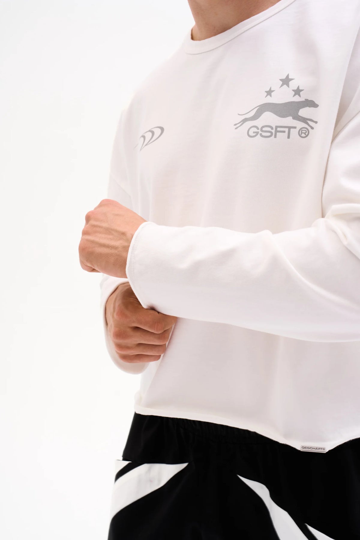 OSAKA RUN LONGSLEEVE 200g - OFF WHITE image 6