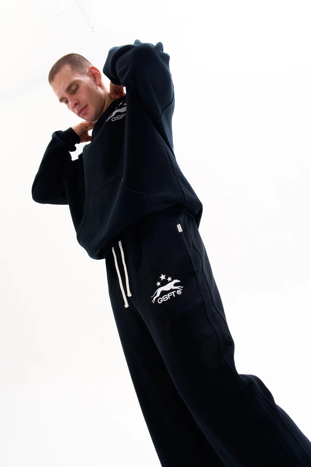 ATHLETIC CLUB SWEATPANTS 470g - WASHED BLACK image 6