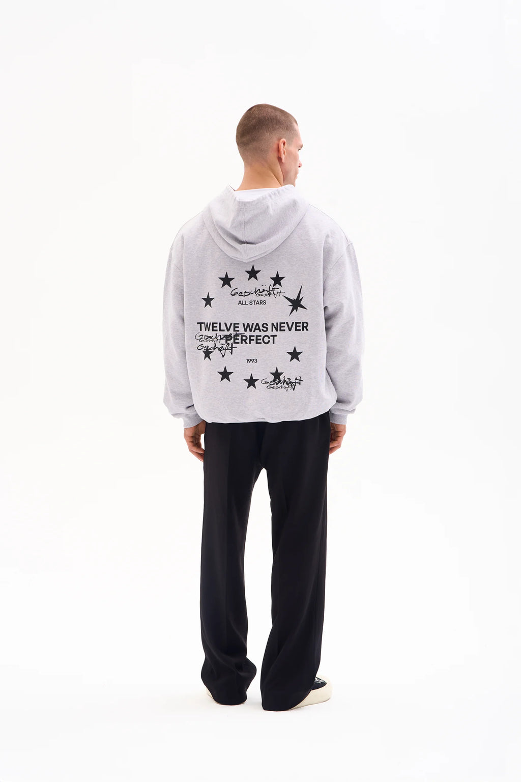 ALL STARS HOODIE 470g - HEATHER GREY image 7