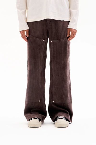 CORD PANTS - PANELLED image 0