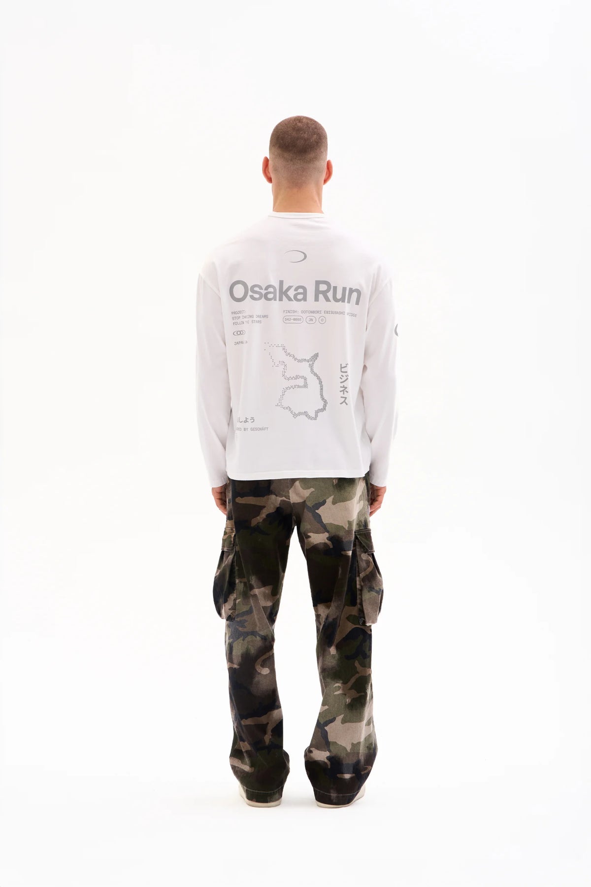 OSAKA RUN LONGSLEEVE 200g - OFF WHITE image 4