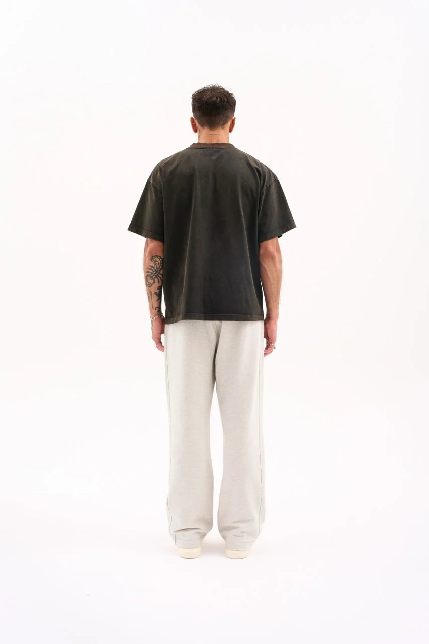 ANGEL DIAGONAL SWEATPANTS 380G / ASH GREY image 5