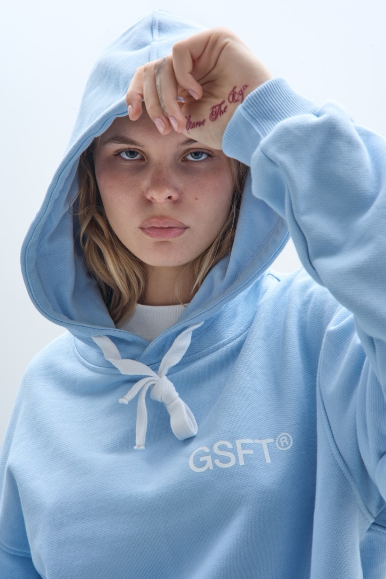 Team Hoodie Baby Blue 470g/m2