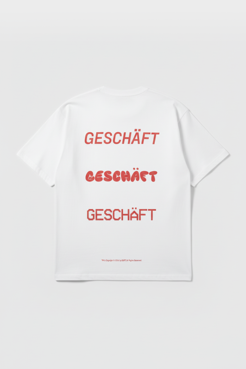 Preorder: Geschäft Multi Logo Tee
