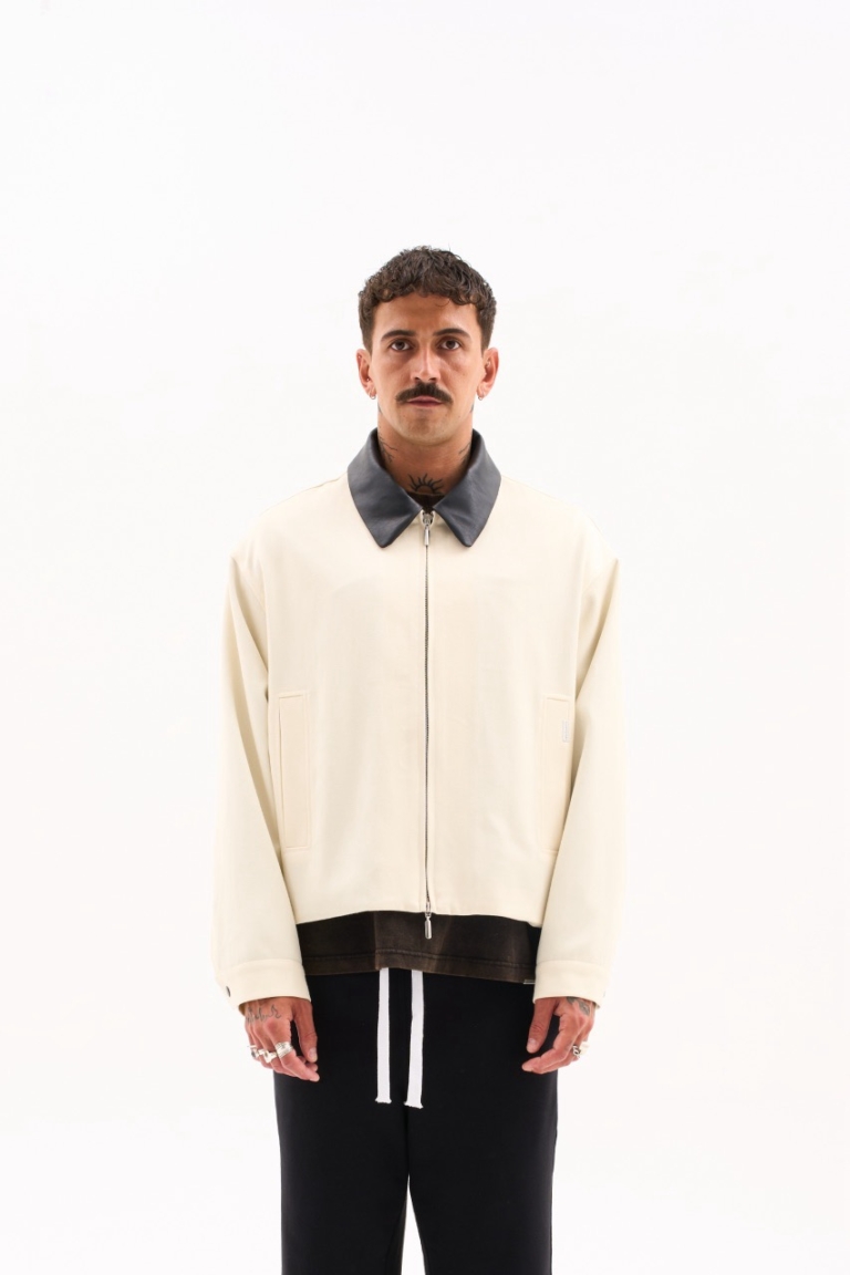 REGEN WOOL JACKET / CREAM