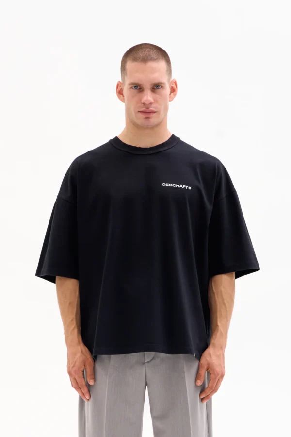 ATHLETIC CLUB TEE 300g WASHED BLACK
