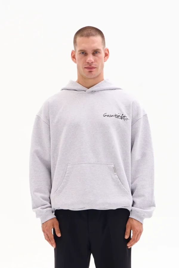 ALL STARS HOODIE 470g - HEATHER GREY