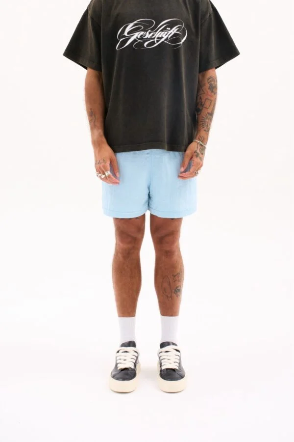 LIGHTWEIGHT CRASH SHORTS / BABY BLUE